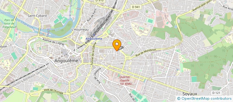 localisation de l'entreprise MASSISCOT à ANGOULEME
