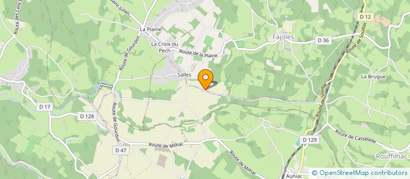 localisation de l'entreprise MASSIVE  FAJOLES