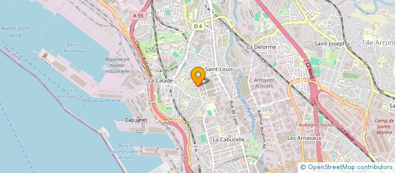 localisation de l'entreprise MASSIWA PRESTATIONS DE SERVICES à MARSEILLE