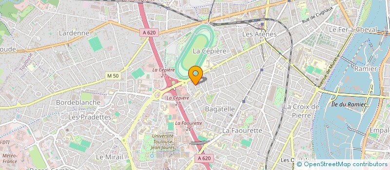 localisation de l'entreprise MASSO40 à TOULOUSE