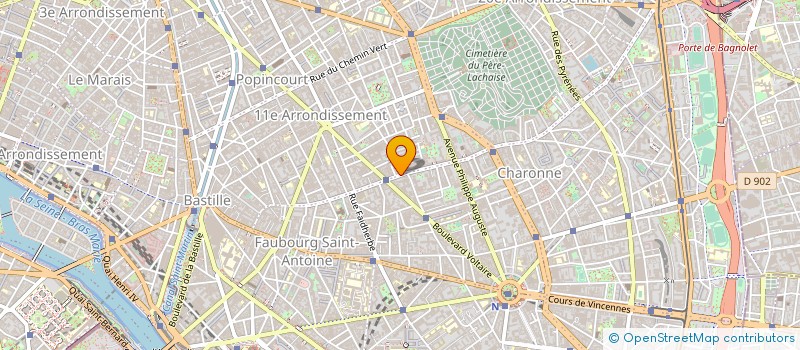 localisation de l'entreprise MASSODENT  PARIS