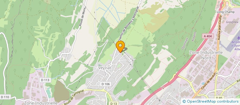 localisation de l'entreprise MASSOGLIA ELECTRICITE à OYONNAX