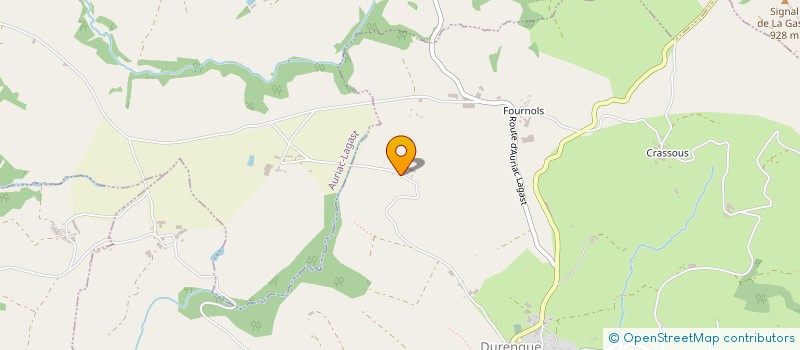 localisation de l'entreprise MASSOL ENERGIE  LA SELVE