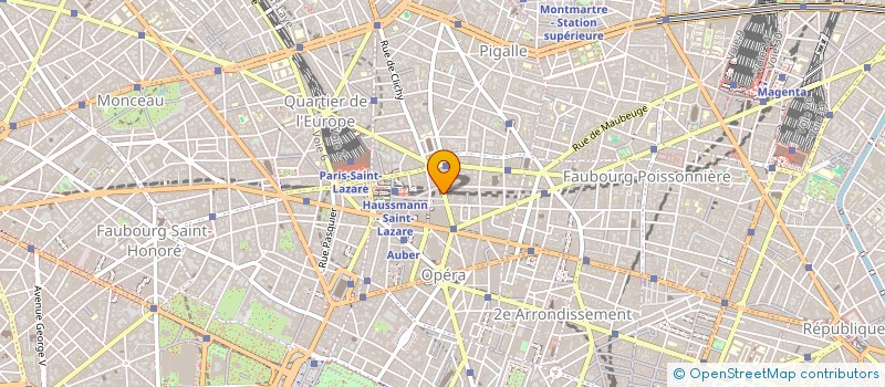 localisation de l'entreprise MASSOL S.V.V.  PARIS