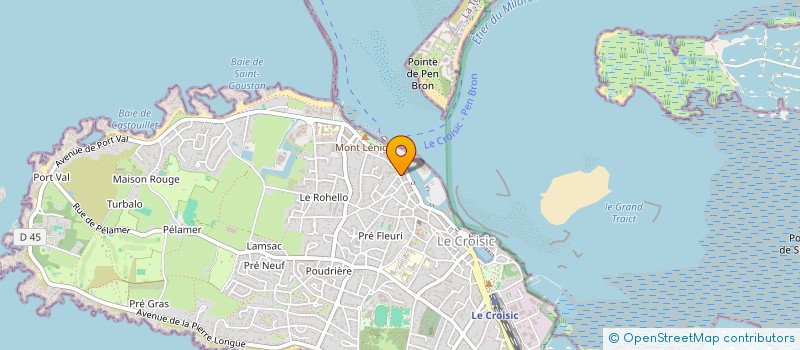 localisation de l'entreprise MASSOLIN LEVAN FINANCIAL SERVICES  LE CROISIC