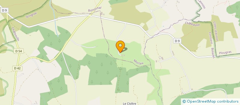 localisation de l'entreprise MASSON à BOTSORHEL