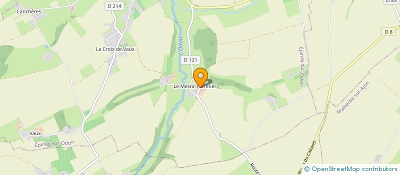 localisation de l'entreprise MASSON  TRACY-BOCAGE