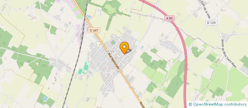 localisation de l'entreprise MASSON  VIVY