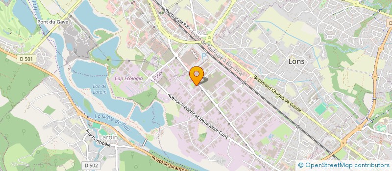 localisation de l'entreprise MASSON CREATION  LONS