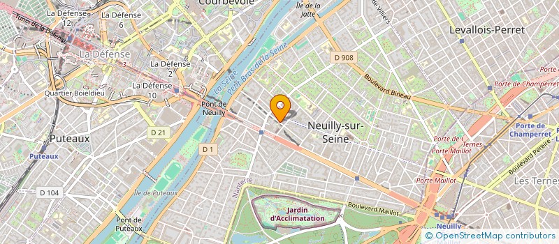 localisation de l'entreprise MASSON ENSEIGNEMENT à NEUILLY-SUR-SEINE