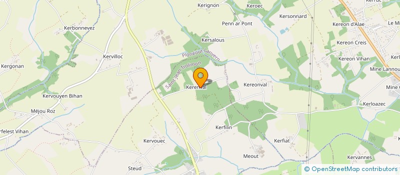 localisation de l'entreprise MASSON HTI  SAINT-JEAN-TROLIMON