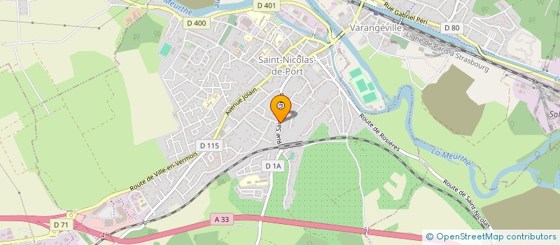 localisation de l'entreprise MASSON JIMMY TRANSPORT  ART-SUR-MEURTHE