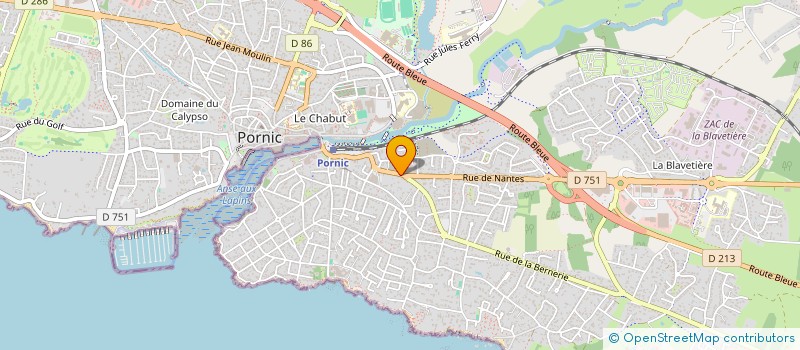 localisation de l'entreprise MASSON LA GUERCHE  PORNIC