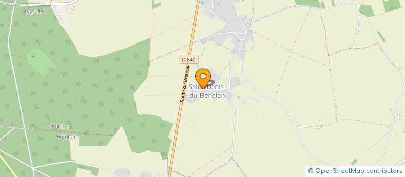 localisation de l'entreprise MASSON LES MOULINS  MARBOIS