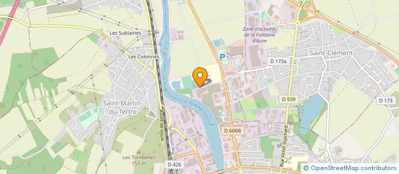 localisation de l'entreprise MASSON MARINE à SAINT-DENIS-LES-SENS