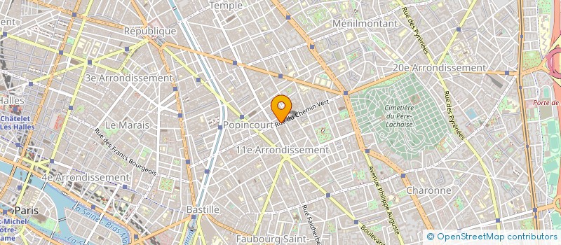 localisation de l'entreprise MASSON RAYMOND SUCCESSION VILLIERS  PARIS