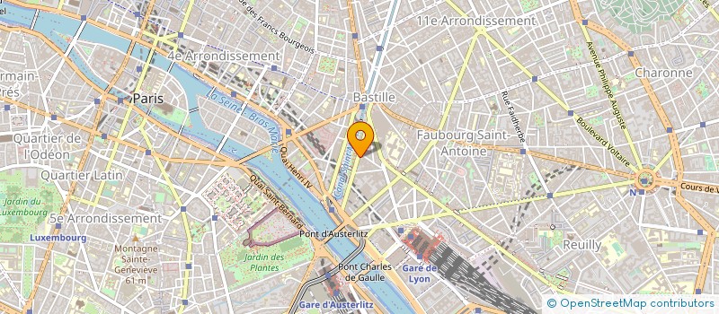 localisation de l'entreprise MASSONI à PARIS