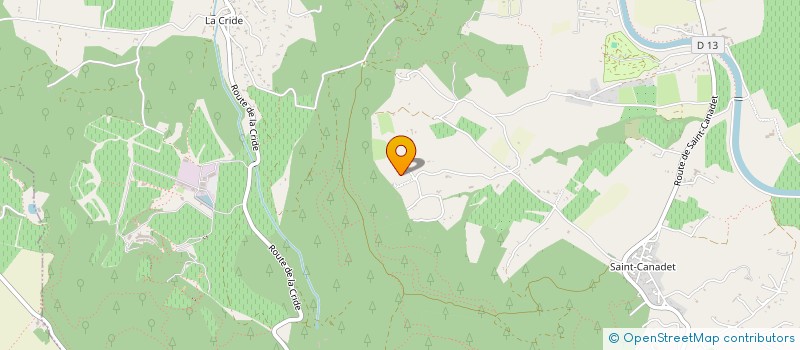 localisation de l'entreprise MASSONI - CORBEL  LE PUY-SAINTE-REPARADE