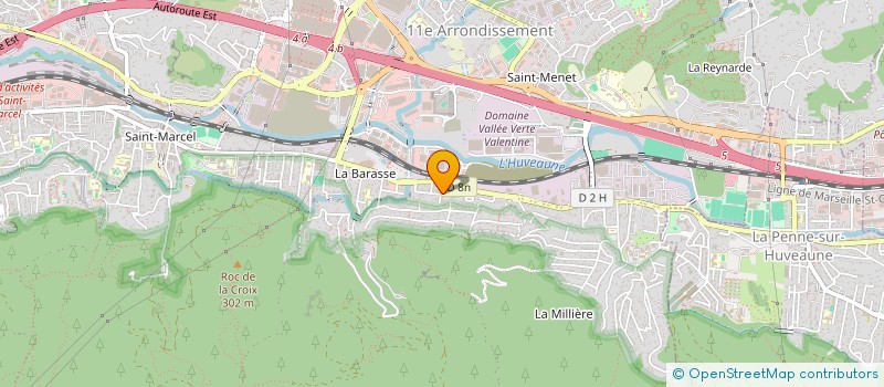 localisation de l'entreprise MASSOT à MARSEILLE 11EME