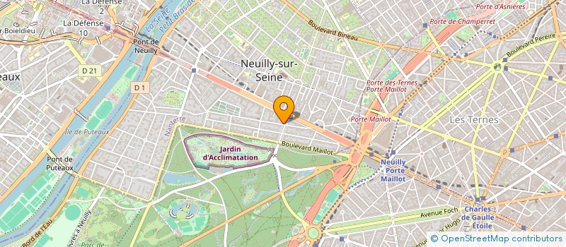 localisation de l'entreprise MASSOT&MASSOT DESIGN à NEUILLY-SUR-SEINE