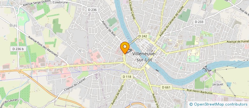 localisation de l'entreprise MASSOU FRERES ELECTRONIQUE à VILLENEUVE-SUR-LOT
