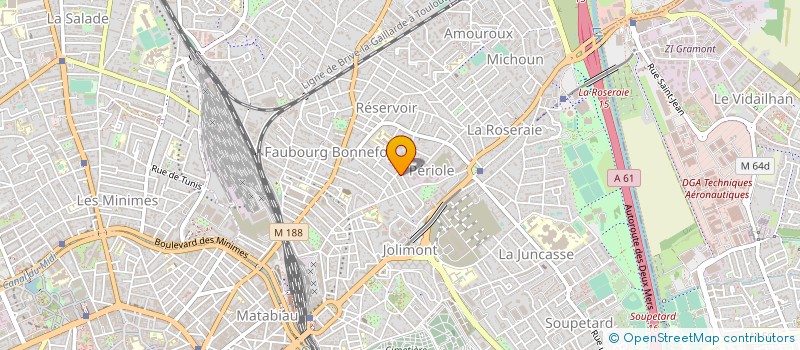localisation de l'entreprise MASSOUD ZAHRI AMANE à TOULOUSE