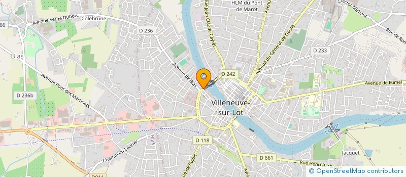 localisation de l'entreprise MASSOULES  PENNE-D'AGENAIS