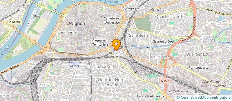 localisation de l'entreprise MASSU  AVIGNON