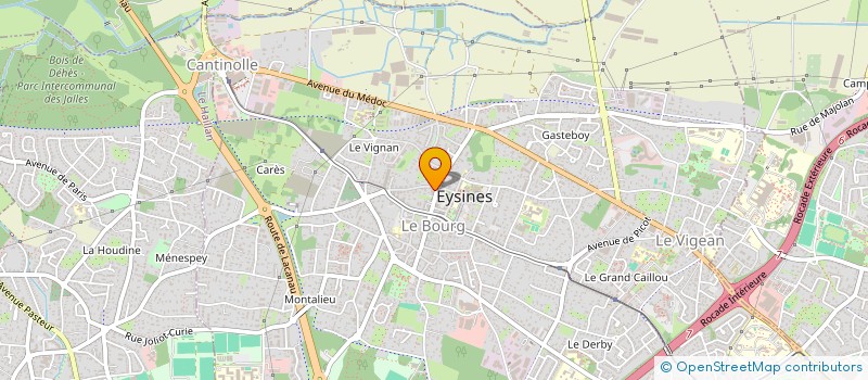 localisation de l'entreprise MASSUCHETTI  EYSINES