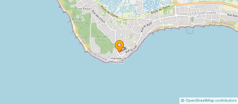 localisation de l'entreprise MASSUYEAU CONSORTS  LA GUERINIERE