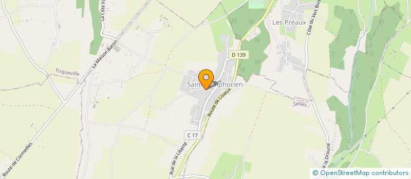 localisation de l'entreprise MASSY CEZANNE  SAINT-SYMPHORIEN