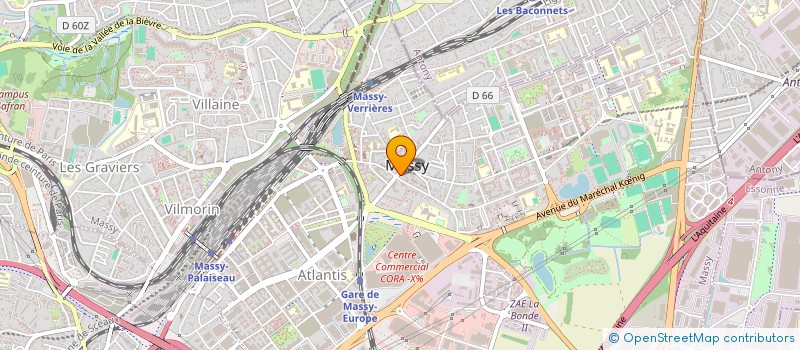localisation de l'entreprise MASSY KEBAB à MASSY