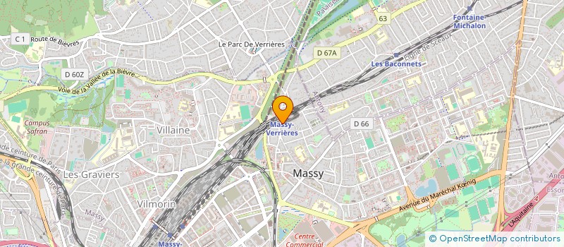 localisation de l'entreprise MASSY PICARD 2 à MASSY