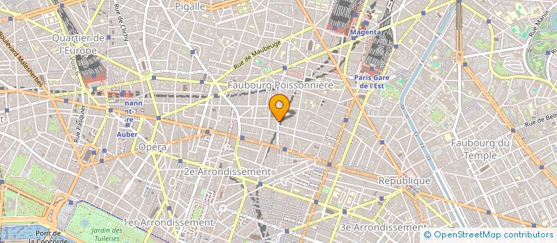 localisation de l'entreprise MASSYH BEAUTY FRANCAISE  PARIS