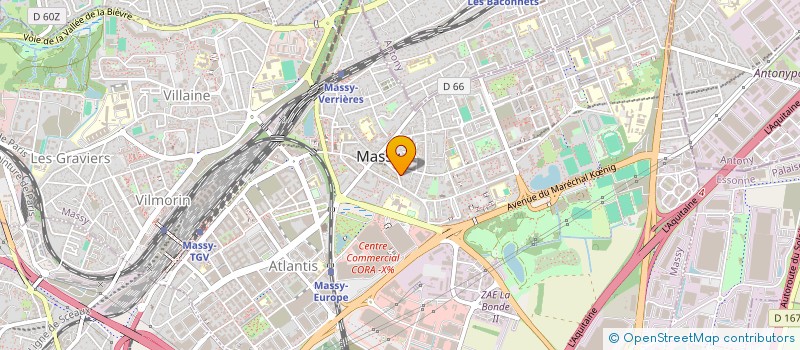 localisation de l'entreprise MASSYK à MASSY