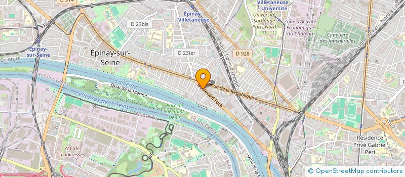 localisation de l'entreprise MASSYLE à EPINAY-SUR-SEINE