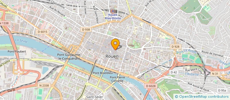 localisation de l'entreprise MAST à ROUEN