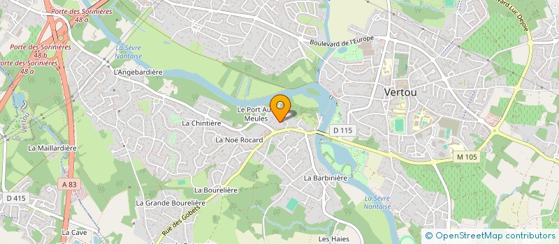 localisation de l'entreprise MAST ADVISORY à VERTOU