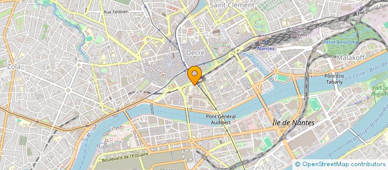 localisation de l'entreprise MAST'ODONT à NANTES