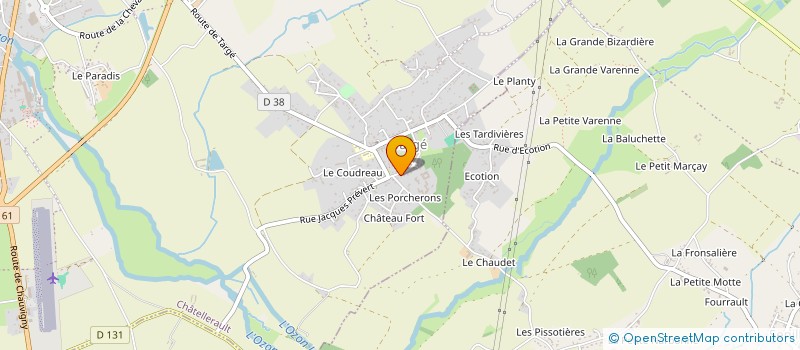 localisation de l'entreprise MASTAY  CHATELLERAULT