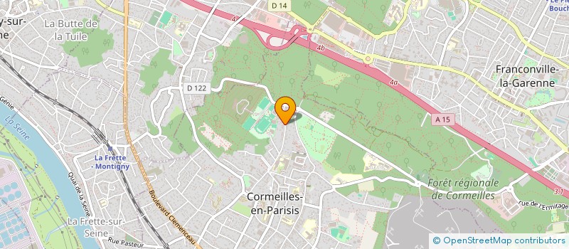 localisation de l'entreprise MASTE BATIMENT à CORMEILLES-EN-PARISIS