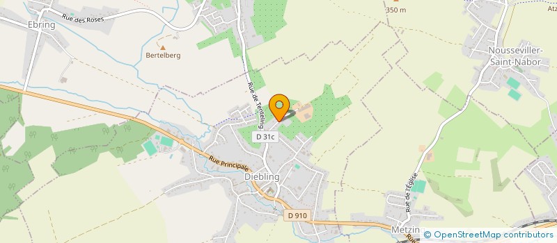 localisation de l'entreprise MASTEDA  DIEBLING