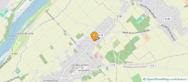 localisation de l'entreprise MASTEDI  VINEUIL