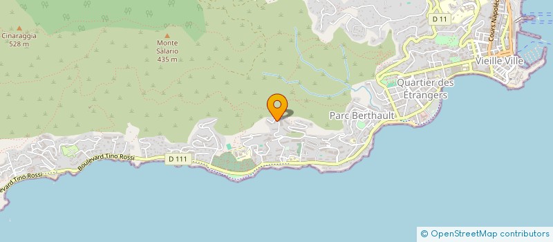 localisation de l'entreprise MASTEMEL à AJACCIO