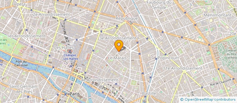 localisation de l'entreprise MASTEOS TRAVAUX  PARIS