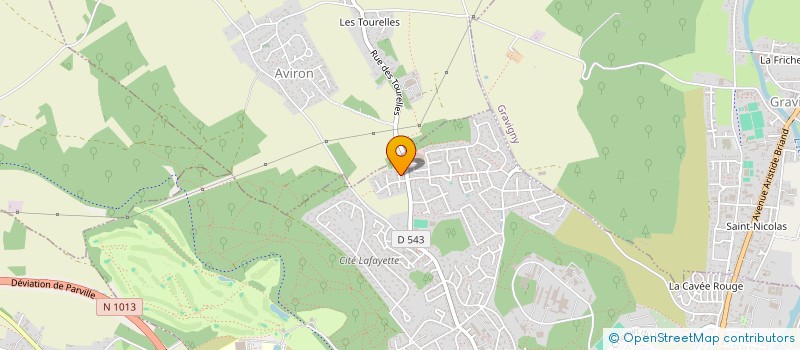 localisation de l'entreprise MASTER 1  EVREUX