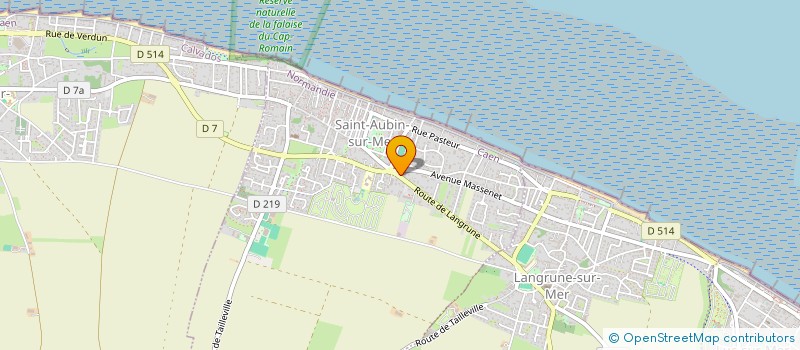 localisation de l'entreprise MASTER  SAINT-AUBIN-SUR-MER