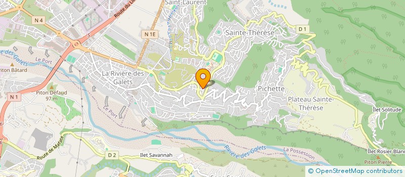 localisation de l'entreprise MASTER à LA POSSESSION