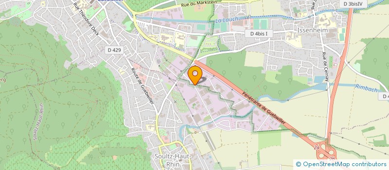 localisation de l'entreprise MASTER AUTOMOBILES  WATTWILLER