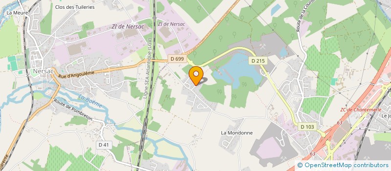 localisation de l'entreprise MASTER AVENTURE à LA COURONNE